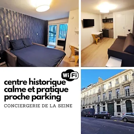 Le Crown Ii- Studio Hypercentre Apartment Rouen